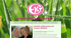 Desktop Screenshot of emotionalkoerpertherapie.de