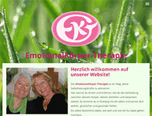 Tablet Screenshot of emotionalkoerpertherapie.de